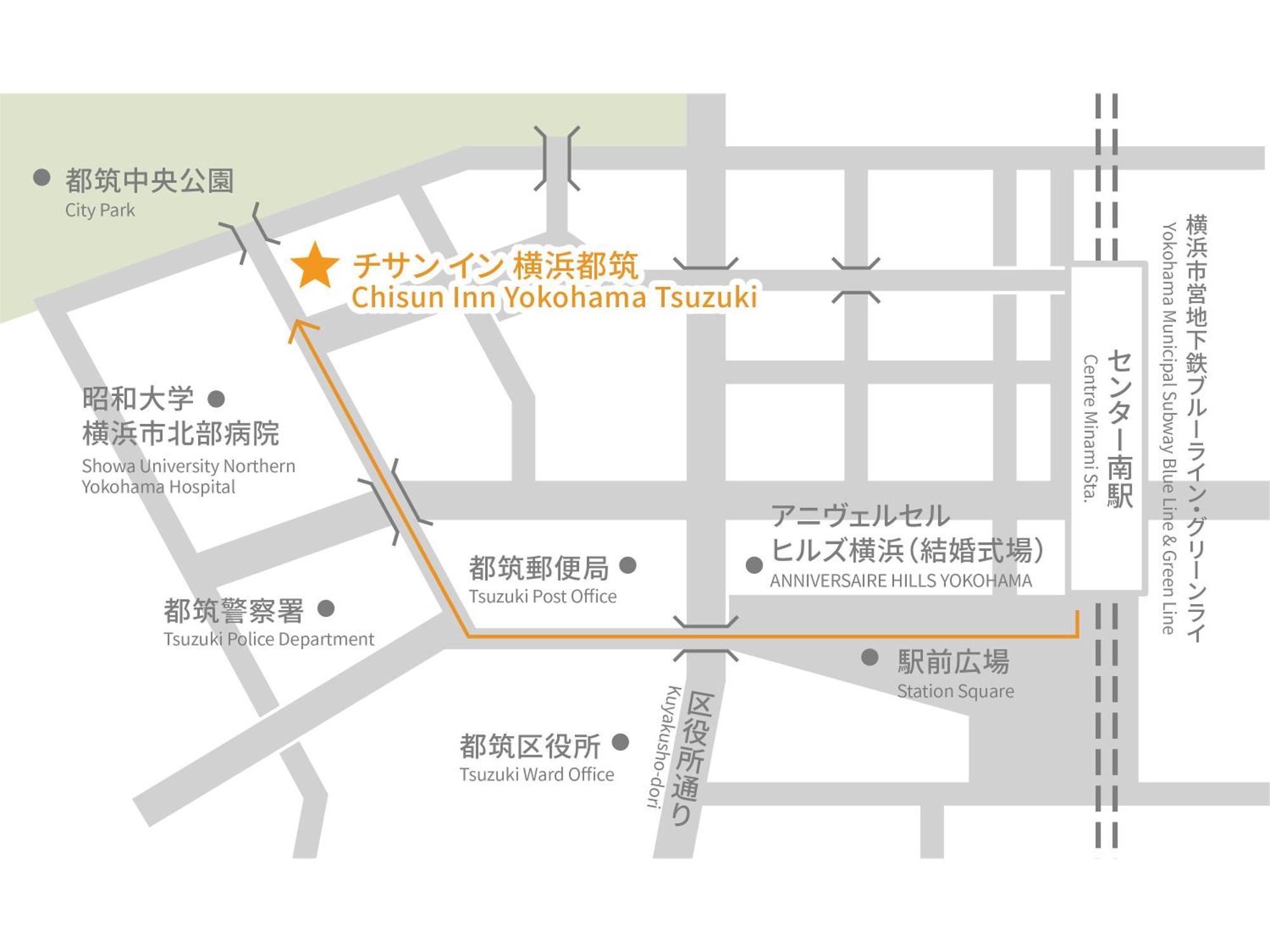 Chisun Inn Yokohama Tsuzuki Exterior foto